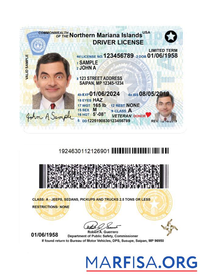 Realistic USA Northern Mariana Islands 2019 present download for verification